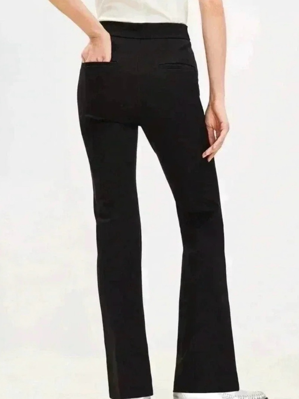 loft black dress pants Women’s with Rhinestone Button Detail-NWT!! ❤️ Color:WHITE/LIGHT BLUE 68% Rayon 28% Nylon Occasion:Winter Square Neck Velvet Gown